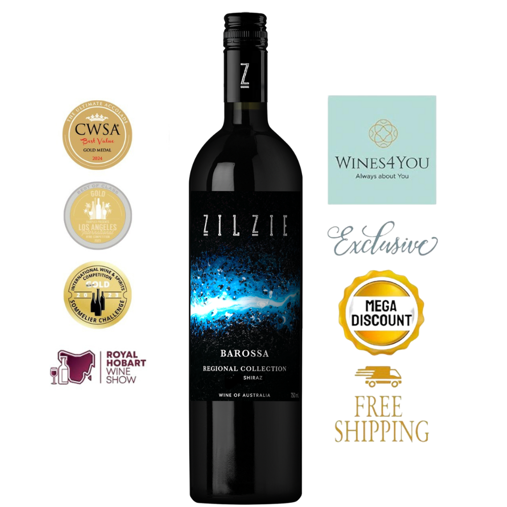 Zilzie Regional Collection Barossa Shiraz Australia Red Wine 2021